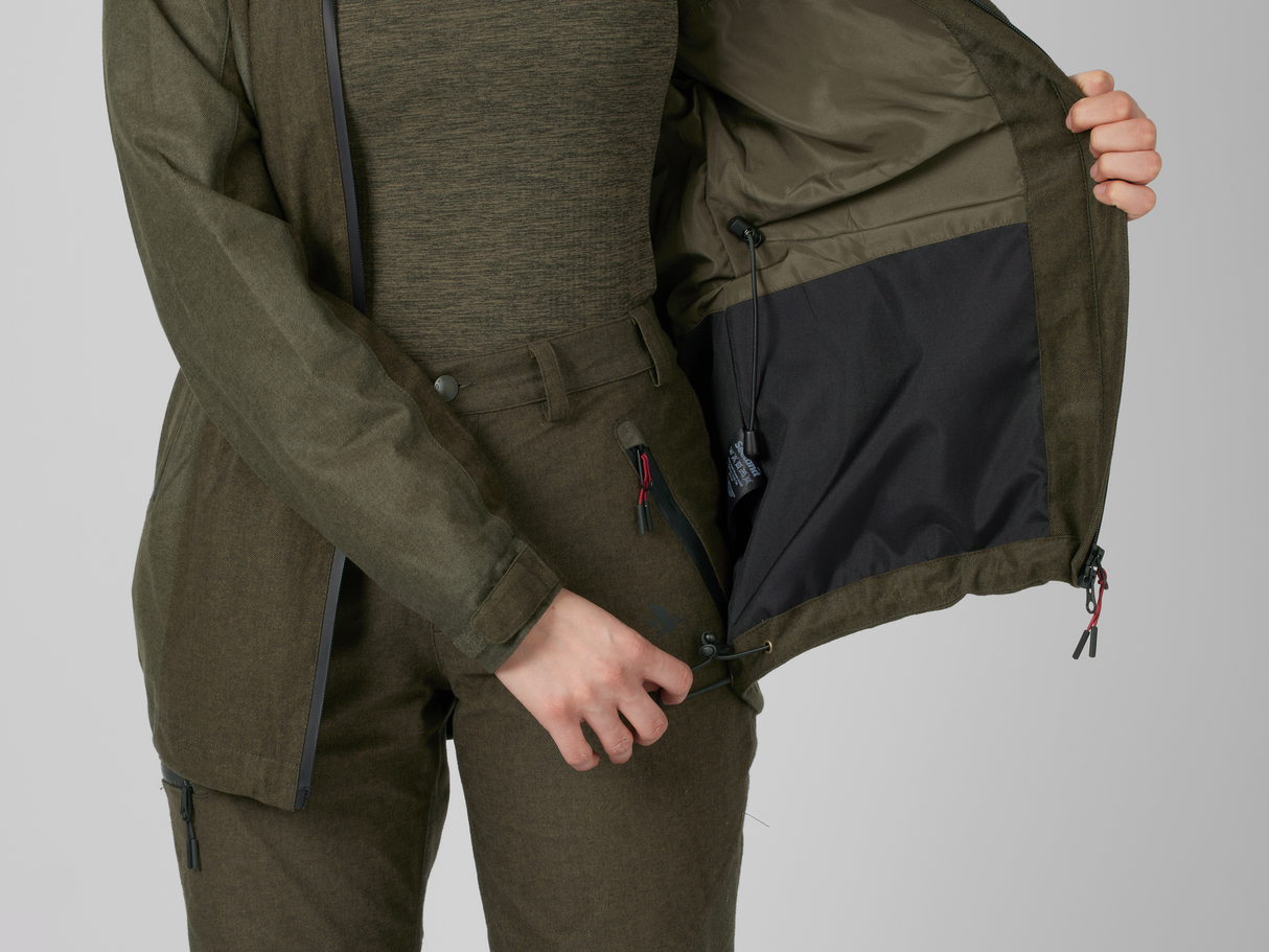 Avail Kvinnjacka Pine green melange - Seeland