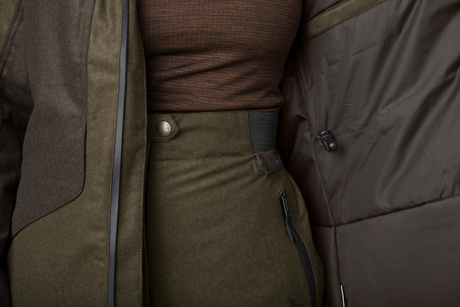 Avail Aya Isolerad jacka Pine green/Demitasse brown - Seeland