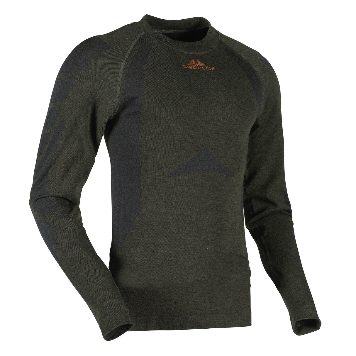 Titan Merino Tröja - Base Layer Hunting Green – Swedteam