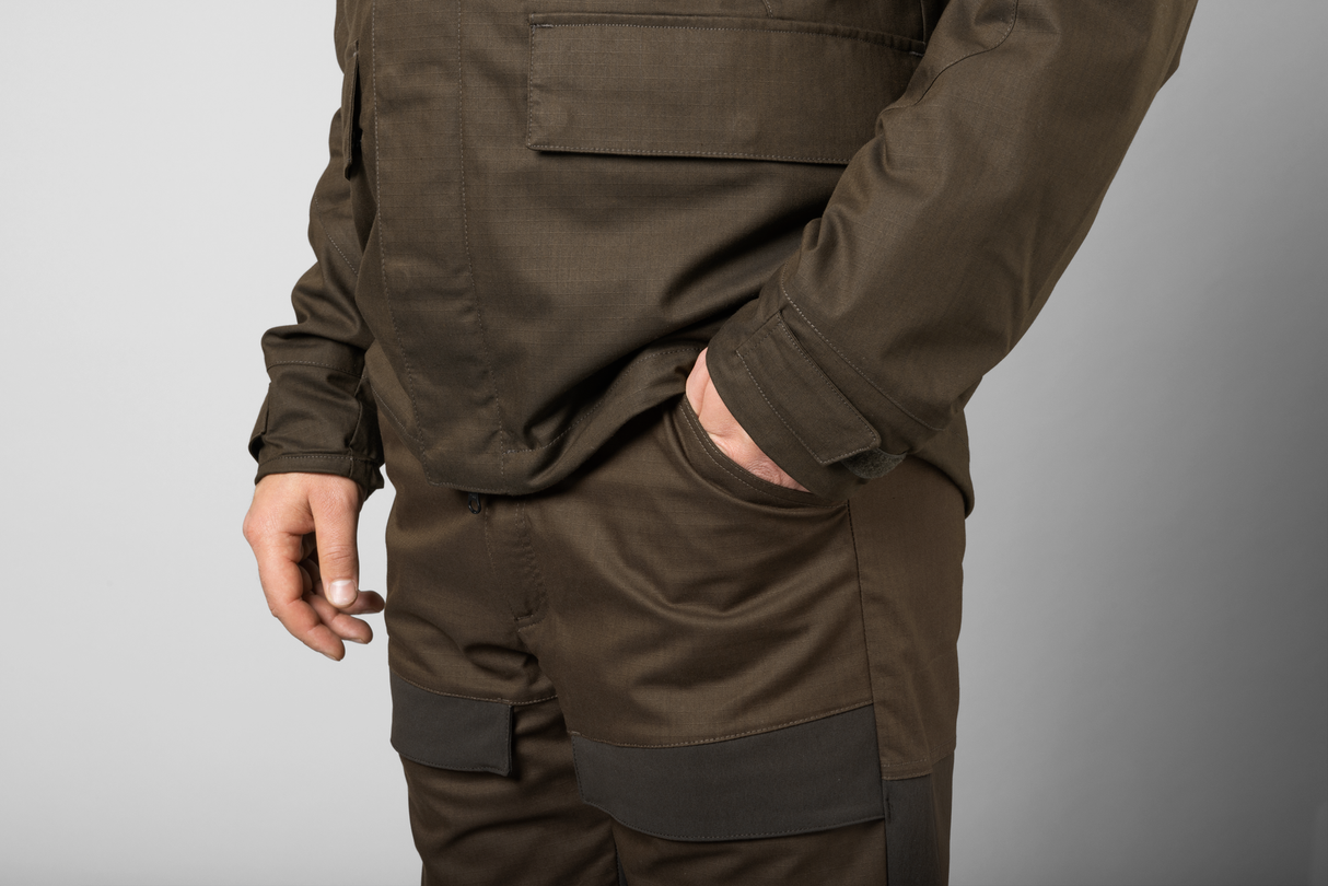 Nordic Hunter HWS byxor Willow green/Shadow brown - Härkila