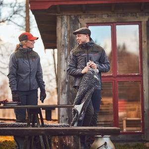 Lynx Kvinnors Antibite Jaktjacka - Mörk Grå - Swedteam