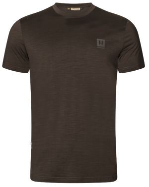 Base All Season kortärmad t-shirt Shadow brown - Härkila