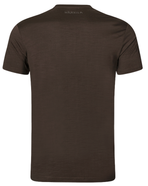Base All Season kortärmad t-shirt Shadow brown - Härkila