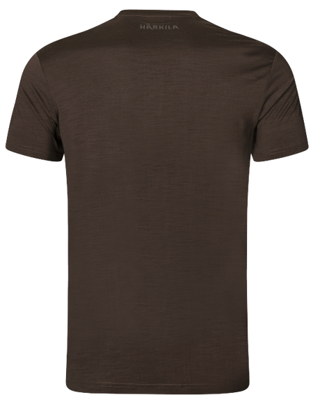 Base All Season kortärmad t-shirt Shadow brown - Härkila