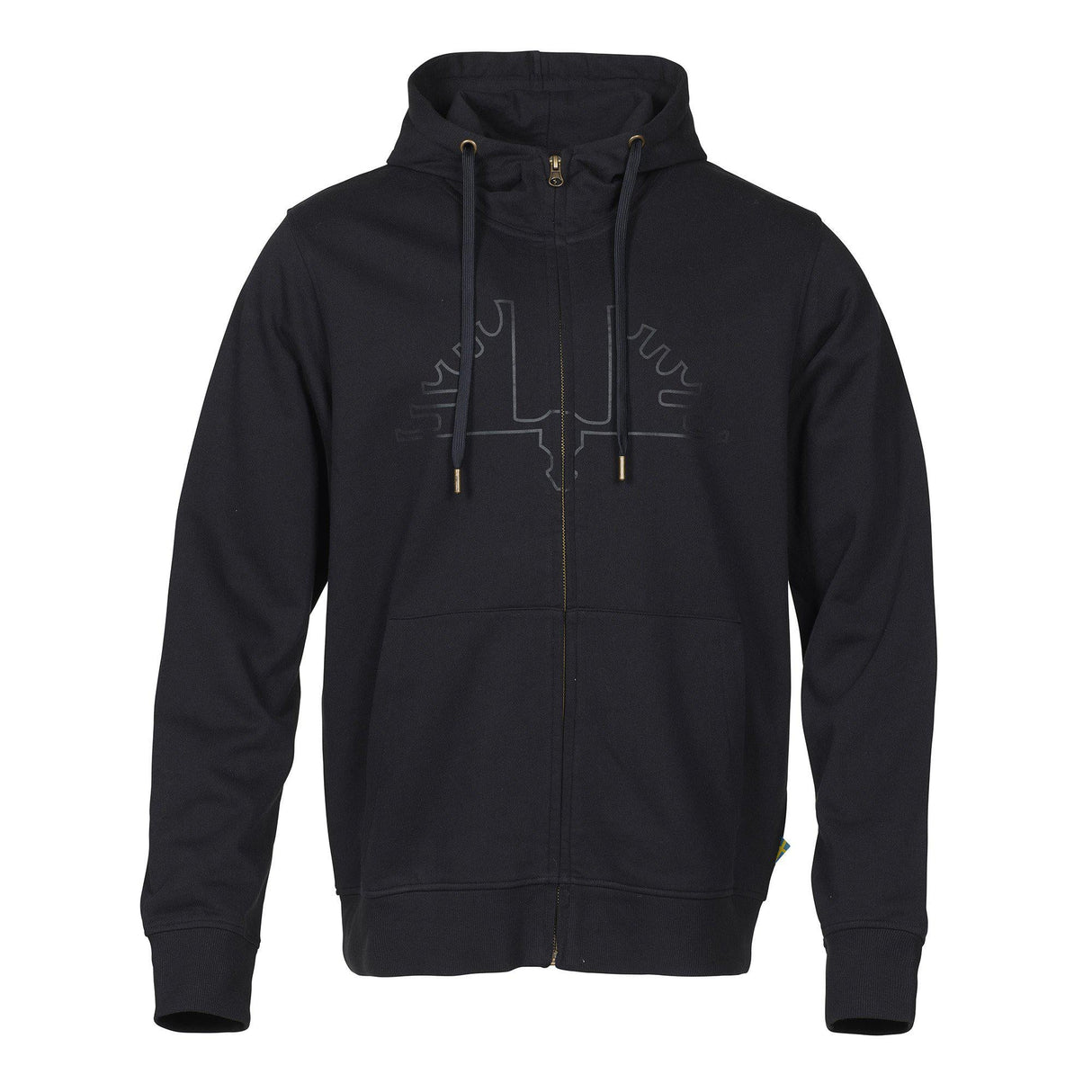 Ultra Zip Hoodie - Tröja Svart – Swedteam