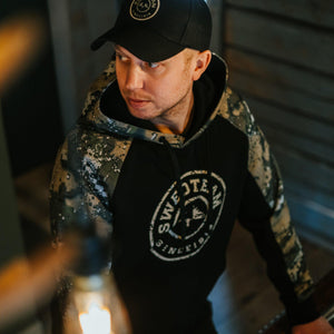 Ridge Hoodie Tröja Svart - Swedteam