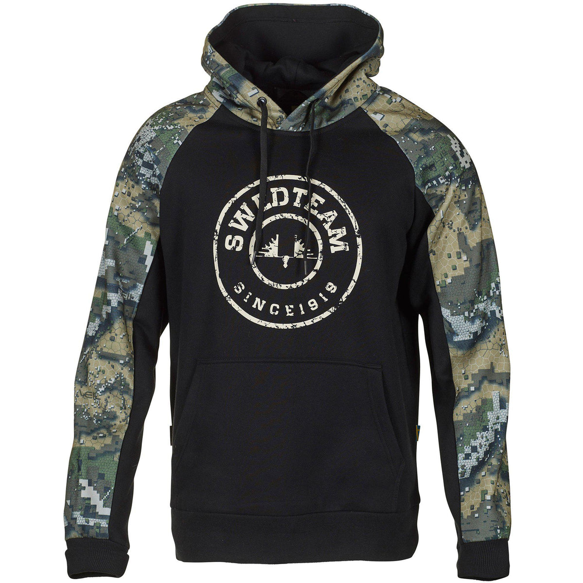 Ridge Hoodie Tröja Svart - Swedteam