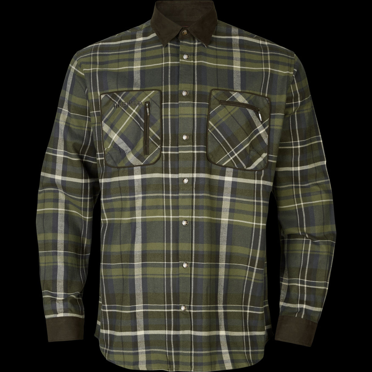 Pajala skjorta Olive check - Härkila