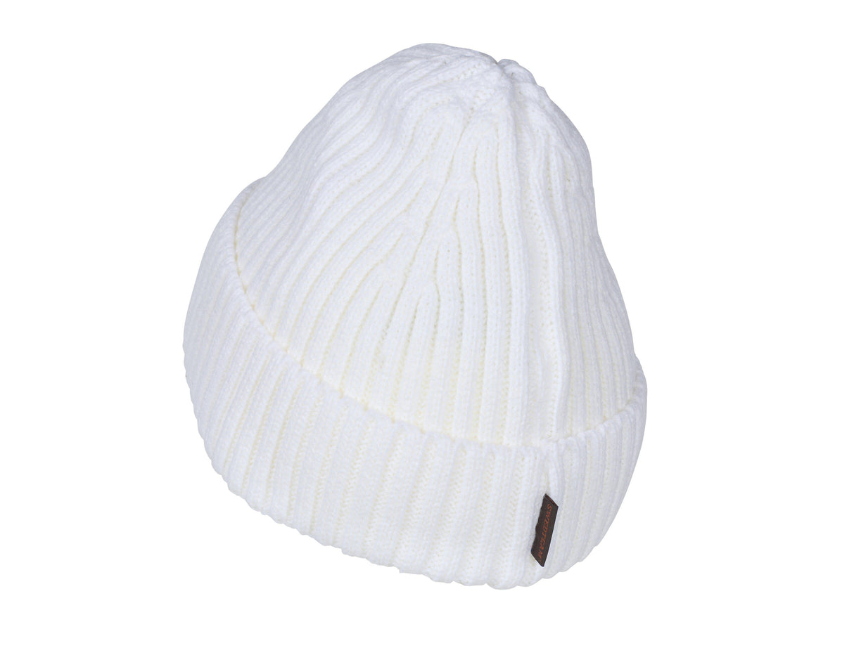 Ultra Stickad - Beanie Vit – Swedteam