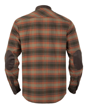 Aivak L/S skjorte - Autumn orange check - Härkila