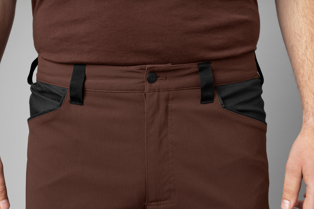 Ragnar byxor - Burgundy/Black – Härkila
