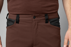 Ragnar byxor - Burgundy/Black – Härkila