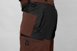 Ragnar byxor - Burgundy/Black – Härkila