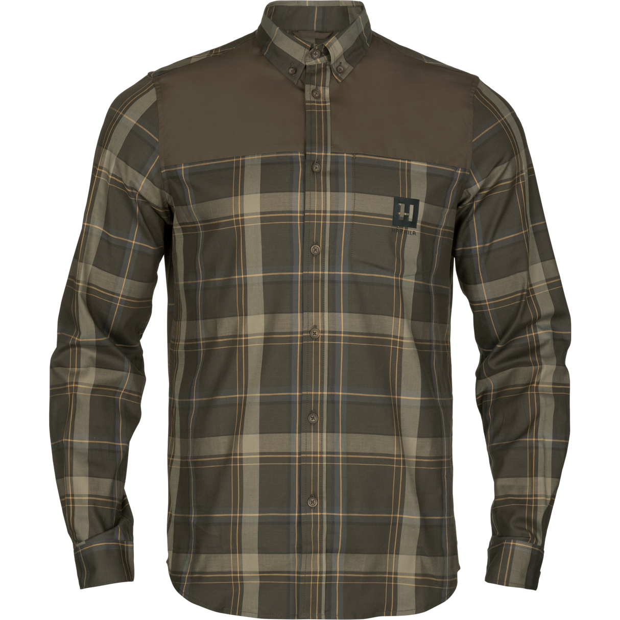 Anker L/S Skjorta - Willow green - Härkila