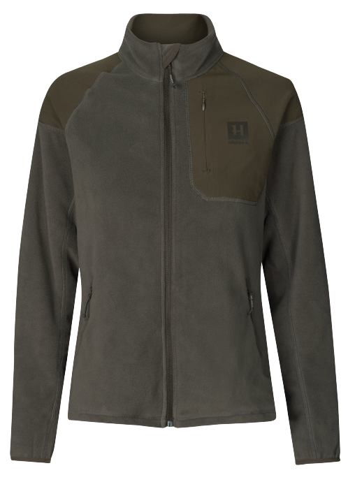 Vilja Fleece för damer Willow green/Shadow grey - Härkila