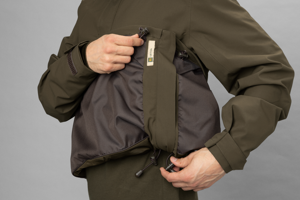 Orton tech HWS packbar smocka Willow green - Härkila
