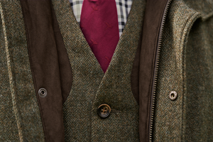 Skytteväst - Forest green/Herringbone - Kenmore – Härkila