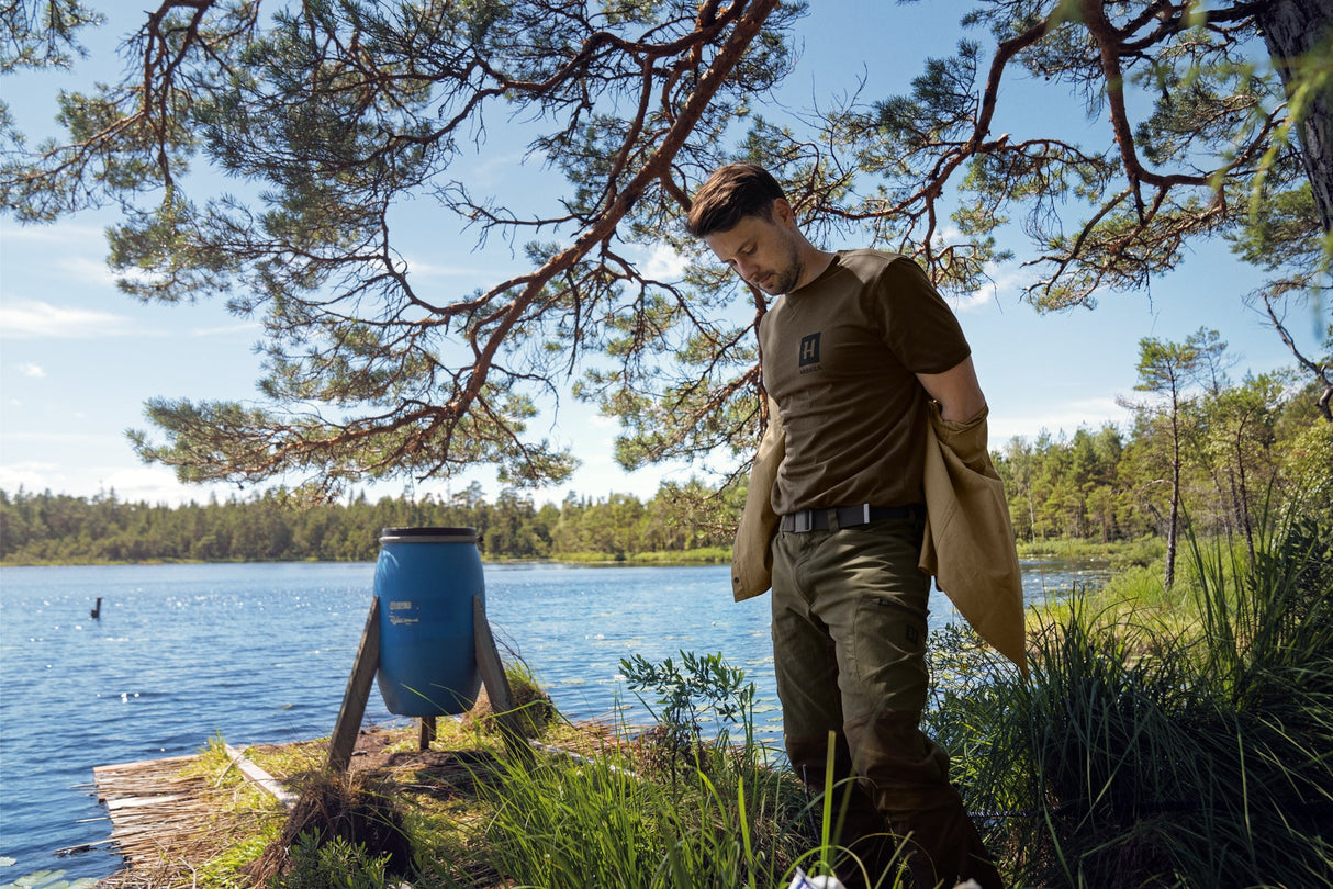 Gorm Kortärmad T-shirt Willow green - Härkila
