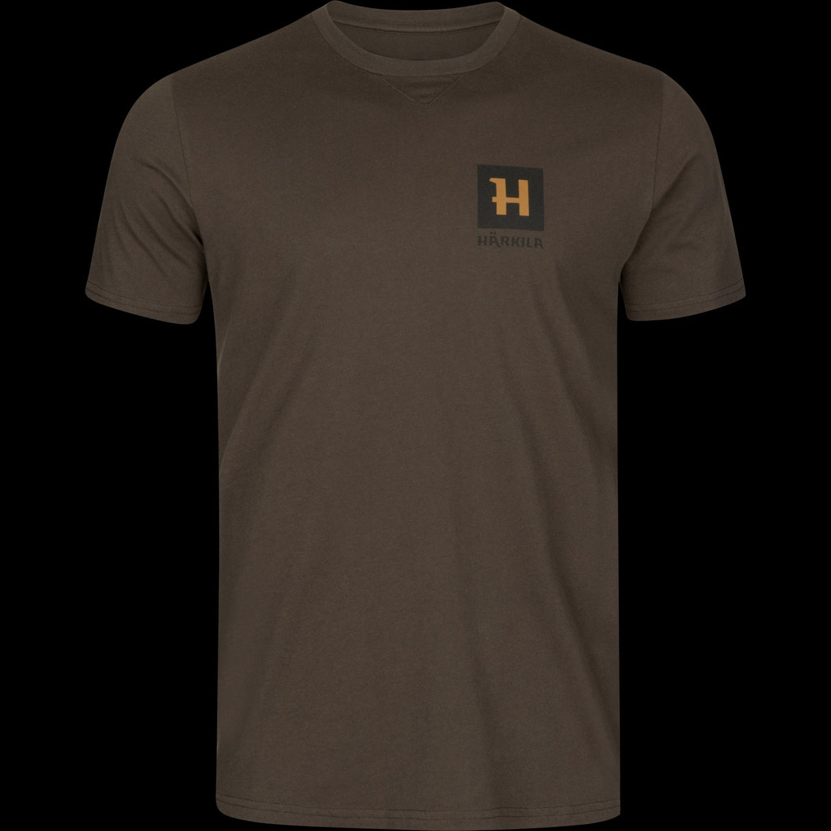 Gorm Kortärmad t-shirt Shadow brown - Härkila