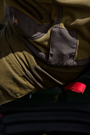 Kamko Fleece Dark olive/Arabian spice - Härkila