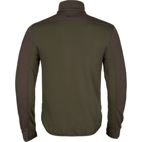 Olaf fleecejacka Willow green/Shadow grey - Härkila