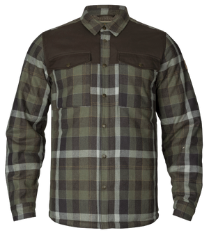 Asmund Isolerad ull skjortjacka Willow green/Phantom - Härkila