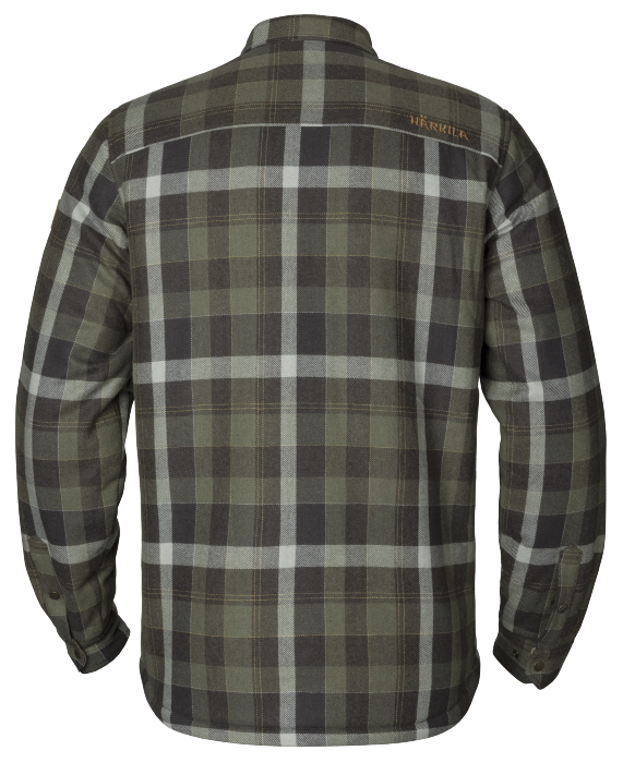 Asmund Isolerad ull skjortjacka Willow green/Phantom - Härkila