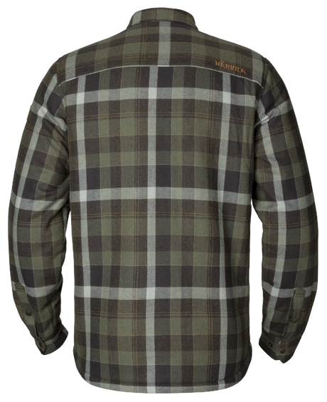 Asmund Isolerad ull skjortjacka Willow green/Phantom - Härkila