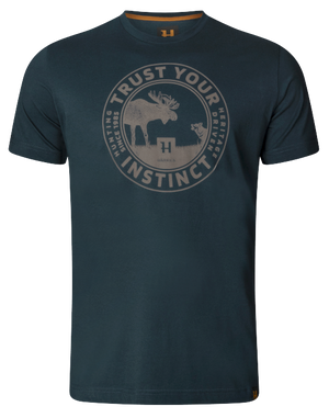 Moose T-shirt Dark navy - Härkila