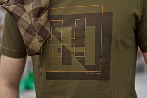 H-logo S/S T-shirt Mörk oliv - Härkila