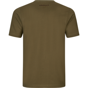H-logo S/S T-shirt Mörk oliv - Härkila