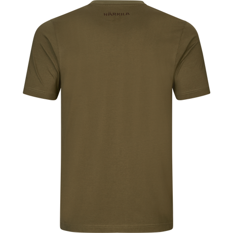 H-logo S/S T-shirt Mörk oliv - Härkila
