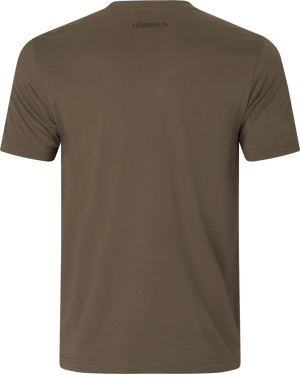 H-logo kortärmad T-shirt Major brown