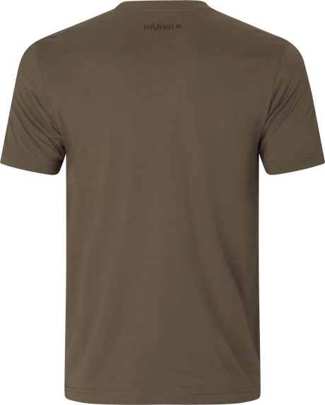 H-logo kortärmad T-shirt Major brown