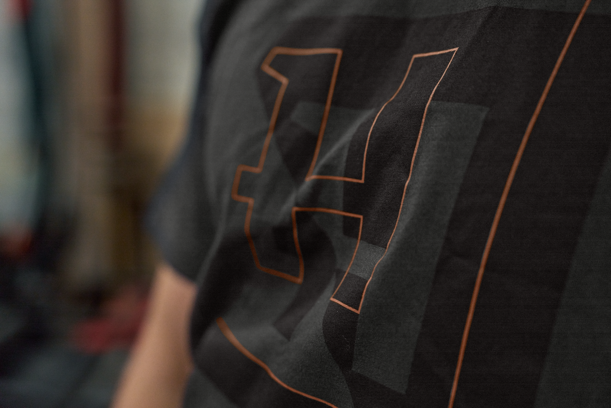 H-logo kortärmad t-shirt Phantom