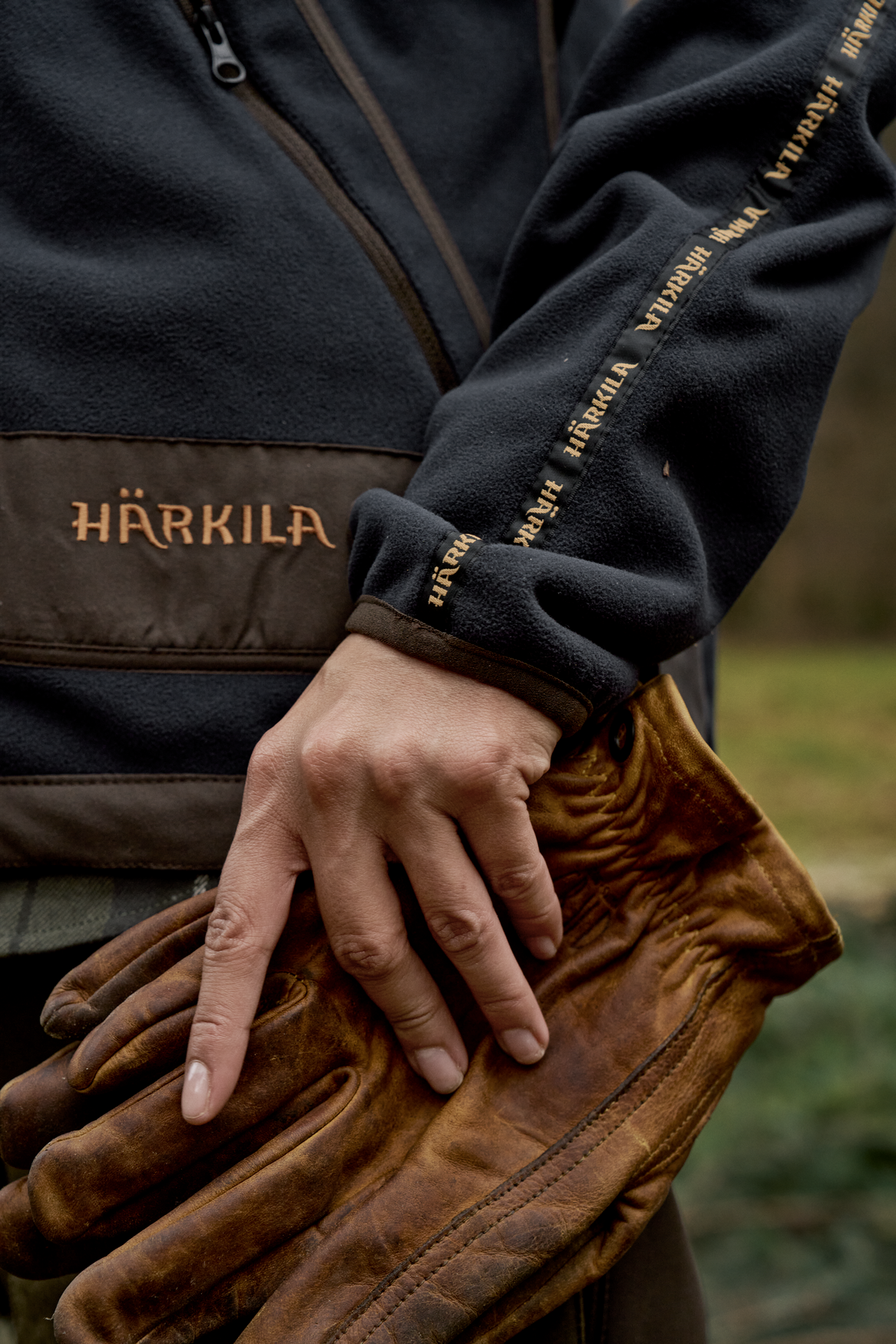 Kamko Fleece Dam - Willow Green/Deep Well Purple – Härkila