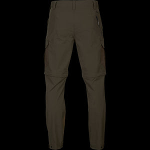 Logmar Lättviktiga Zip-off Byxor Dark olive/Willow green - Härkila