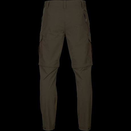 Logmar Lättviktiga Zip-off Byxor Dark olive/Willow green - Härkila