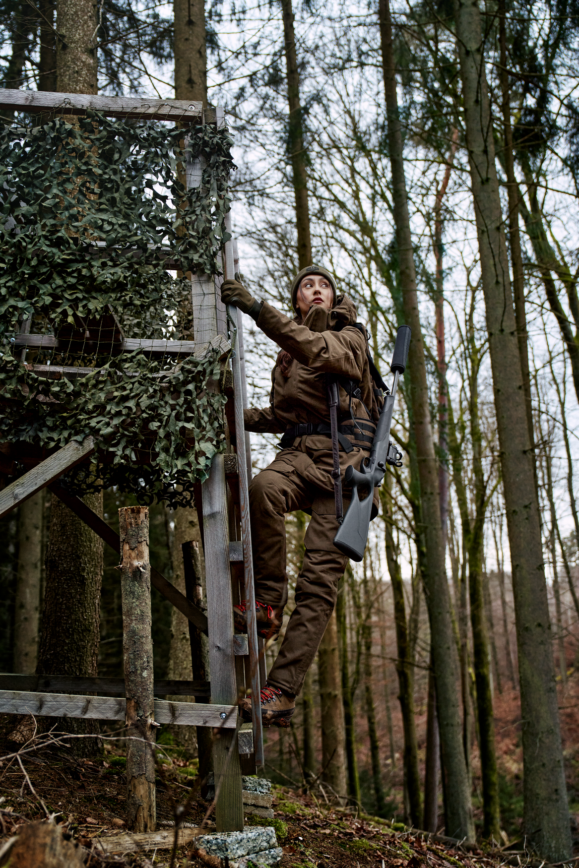 Driven Hunt HWS Insulated Jacka Dam - Willow Green – Härkila