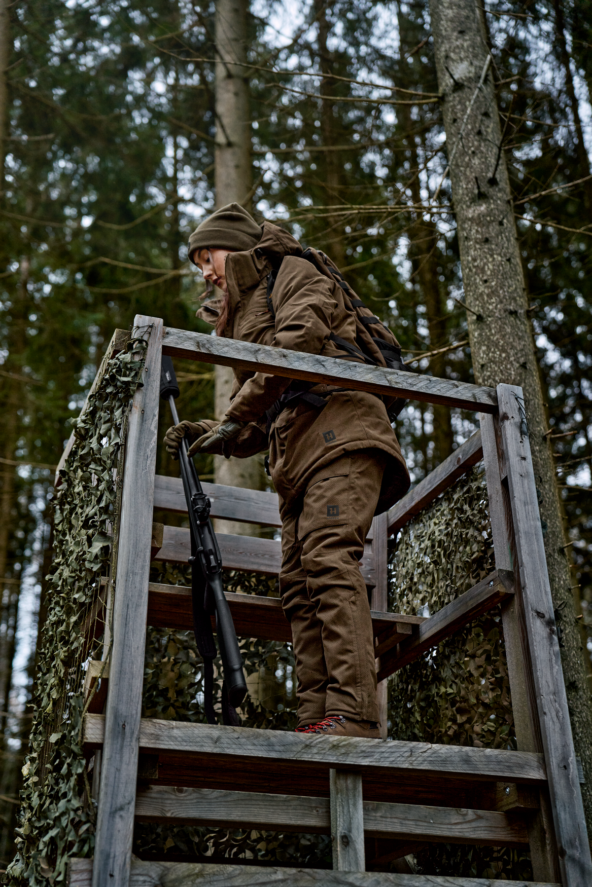 Driven Hunt HWS Insulated Byxor Dam - Willow Green – Härkila