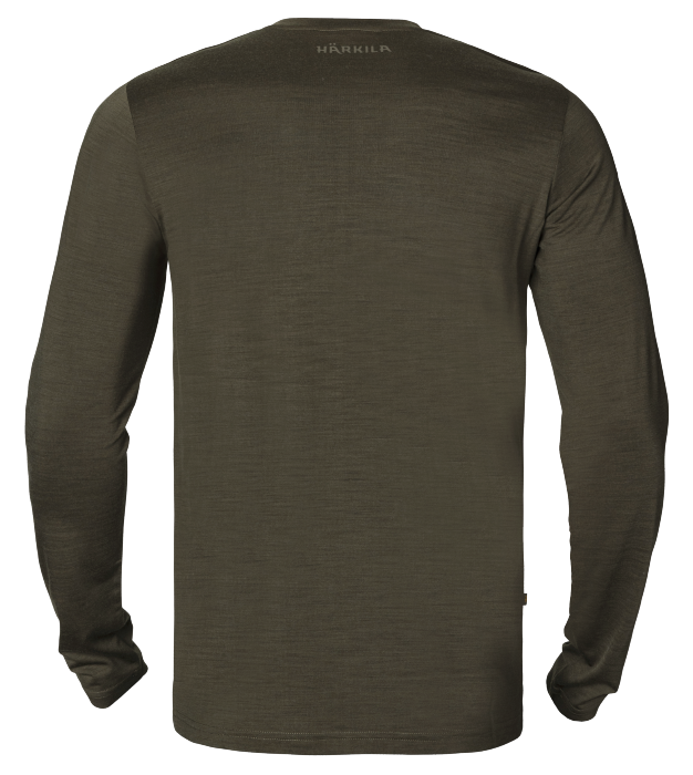 Base All Season L/S t-shirt Willow green - Härkila