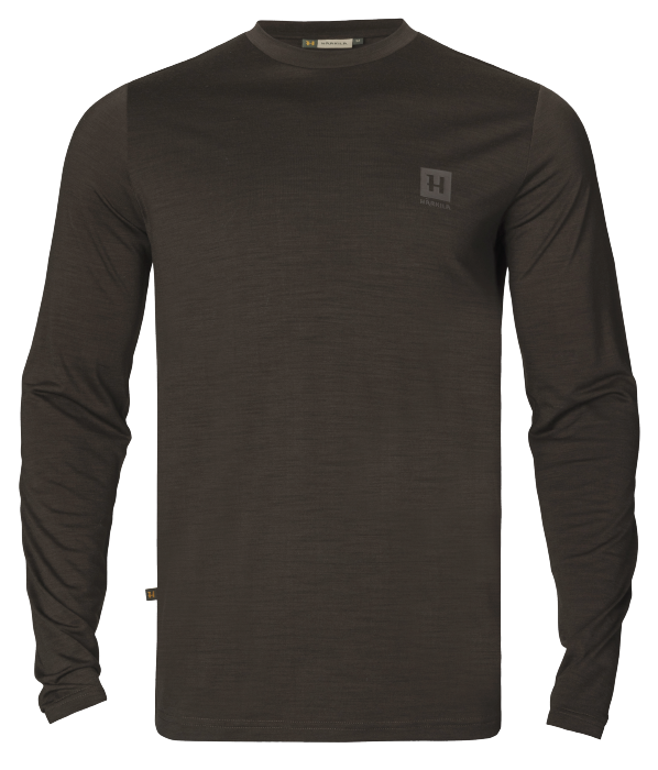 Bas All Season L/S t-shirt - Shadow brown - Härkila