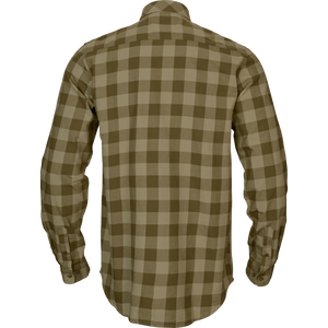 Skandinavisk L/S-skjorta Dark olive check - Härkila