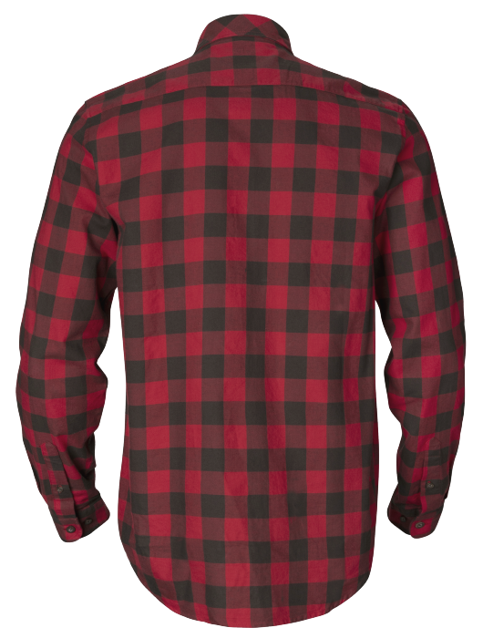 Skandinavisk långärmad skjorta Red check - Härkila