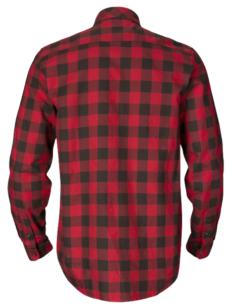 Skandinavisk långärmad skjorta Red check - Härkila