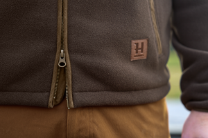 Sherpa fleecejacka Demitasse brown - Sandhem