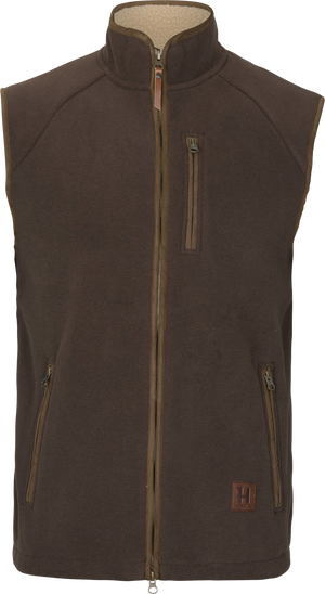 Sherpa fleeceväst Demitasse brown - Sandhem