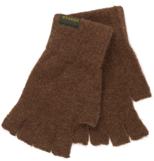 Alpacka Halvfingerhandskar - Pinecone Brown – Härkila