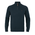 Vincent merinotröja med halv dragkedja - Dark navy – Härkila