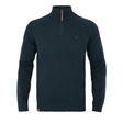 Vincent merino pullover med halv lynlås - Dark navy - Härkila